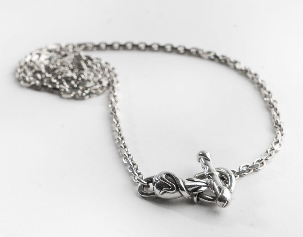 Smooth chain necklace CC69M