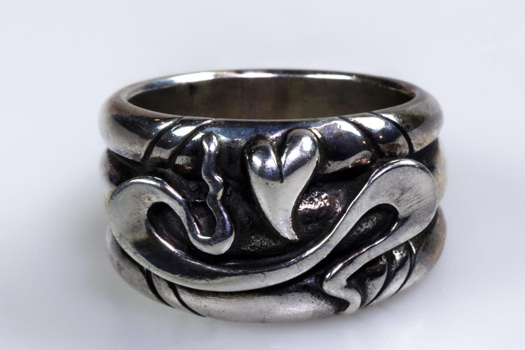Anello 3 fasce in argento