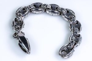 Bracciale serpenti in argento