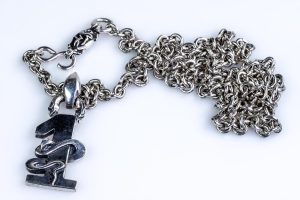 Collana numero 1 in argento