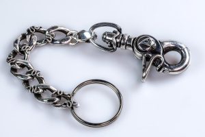 Silver Totem keyring