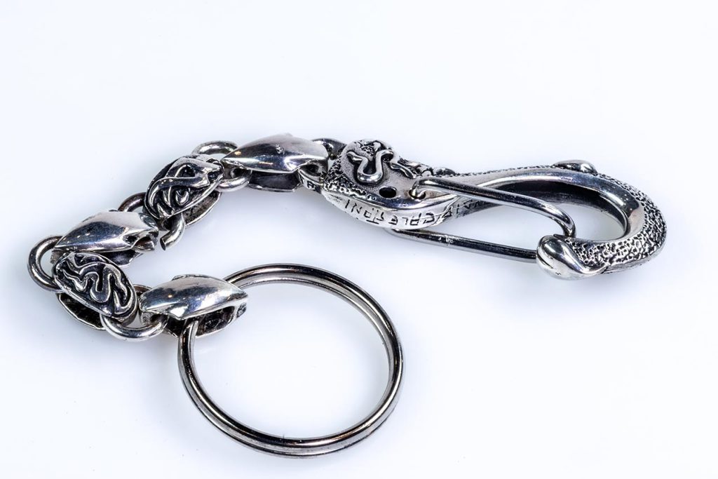 Portachiavi in argento