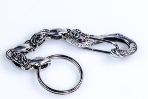 Portachiavi in argento