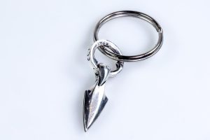 Silver  Arrowhead Keyring